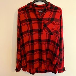 Express Boyfriend Fit Flannel